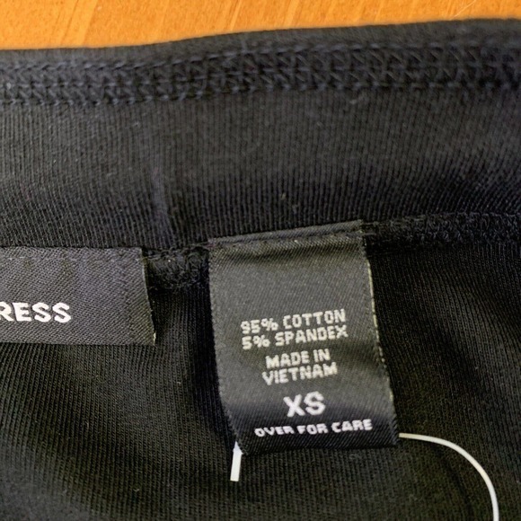 Express Womens Skirt Size XS Black Low Waist Pull On Ruffle Hem Y2K NWT‎ - Picture 5 of 8